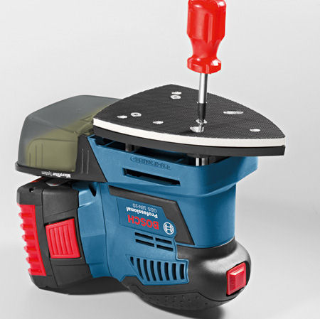 Bosch Akku-Schwingschleifer GSS 18V-10 Professional