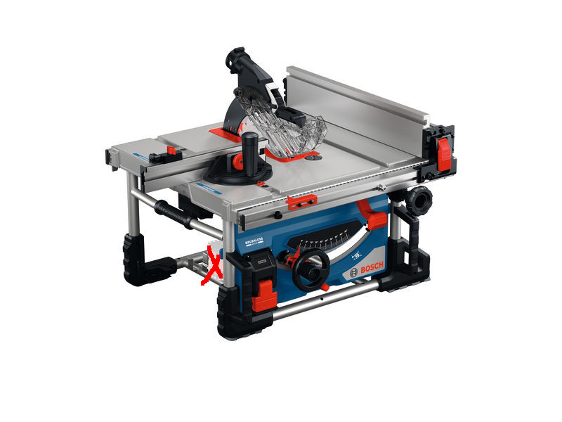 Bosch Akku-Tischkreissäge GTS 18V-70 - SOLO