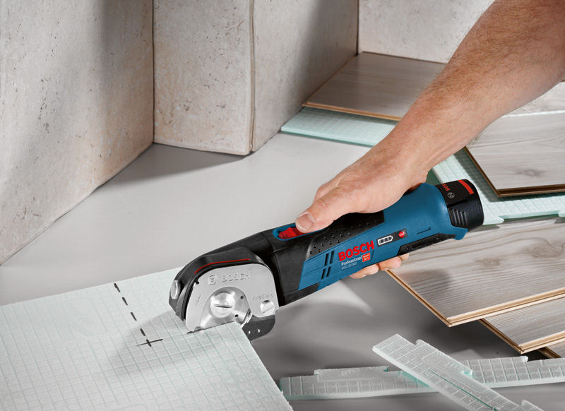 Bosch Akku Universalschere GUS 12V-300 mit L-Boxx / Solo