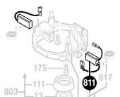 Bosch Kohlebürstensatz 1617014144