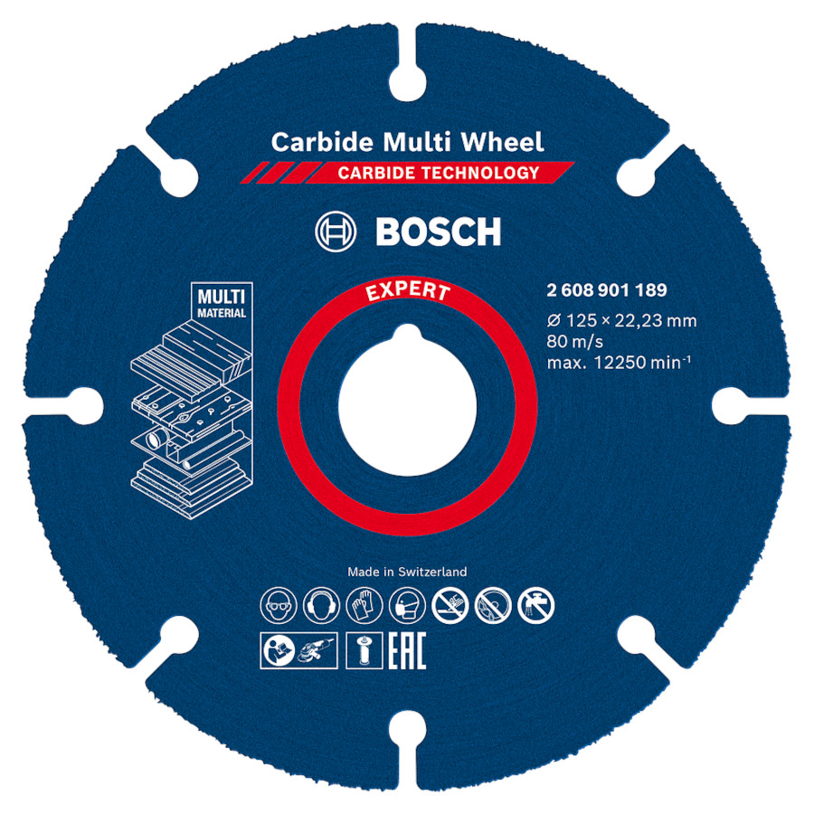 Bosch Expert Carbide Multi Wheel Trennscheibe 125 mm