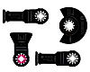 Starlock Multicutter<br>Boden-/Einbauset