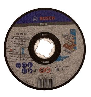 Bosch X-LOCK Trennscheibe Multi Construction 125 mm