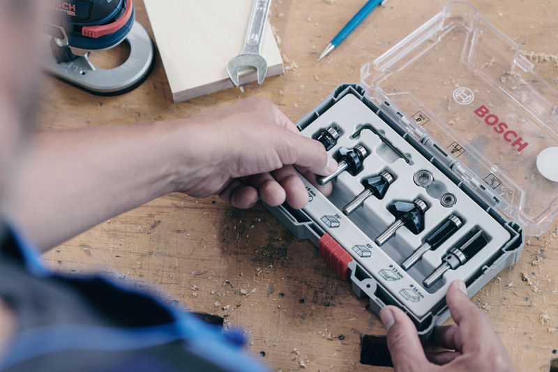 Bosch Fräserset 6 mm Schaft