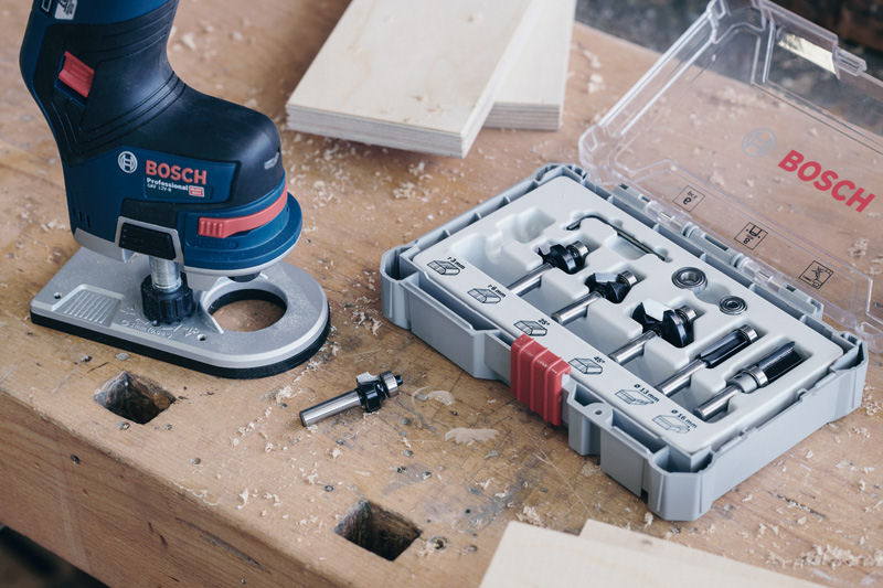 Bosch Fräserset 6 mm Schaft