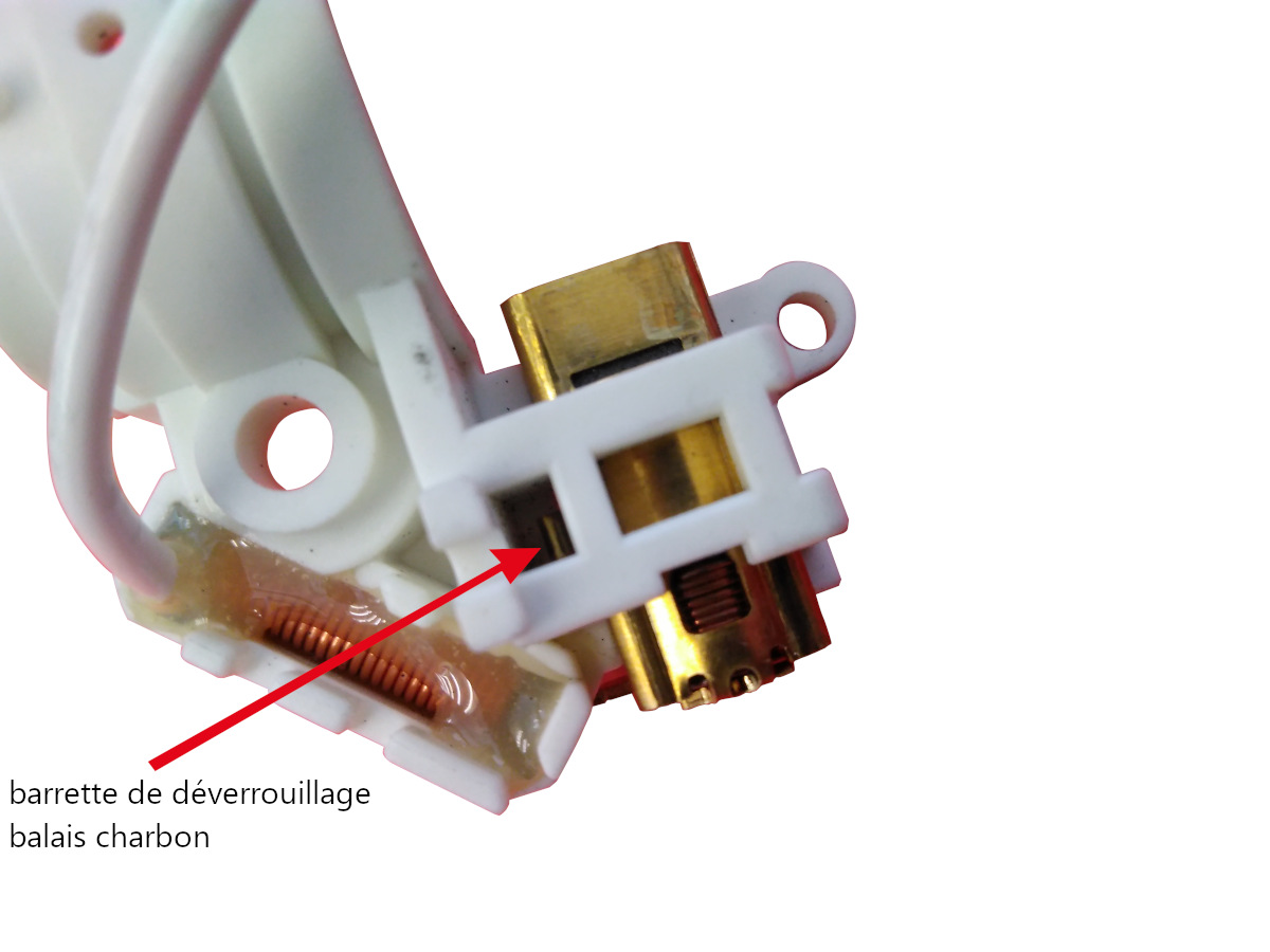 Bosch Bürstenhalterung mit Motorkohlen Nr. 2605807060