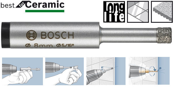 Bosch Diamant Trockenbohrer