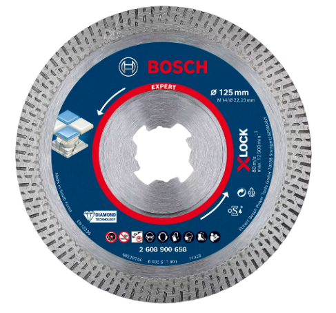 X-LOCK Diamanttrennscheibe 125 mm EXPERT for HardCeramic