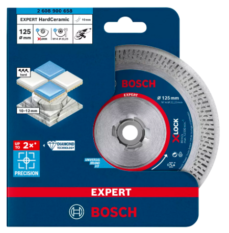 X-LOCK Diamanttrennscheibe 125 mm EXPERT for HardCeramic