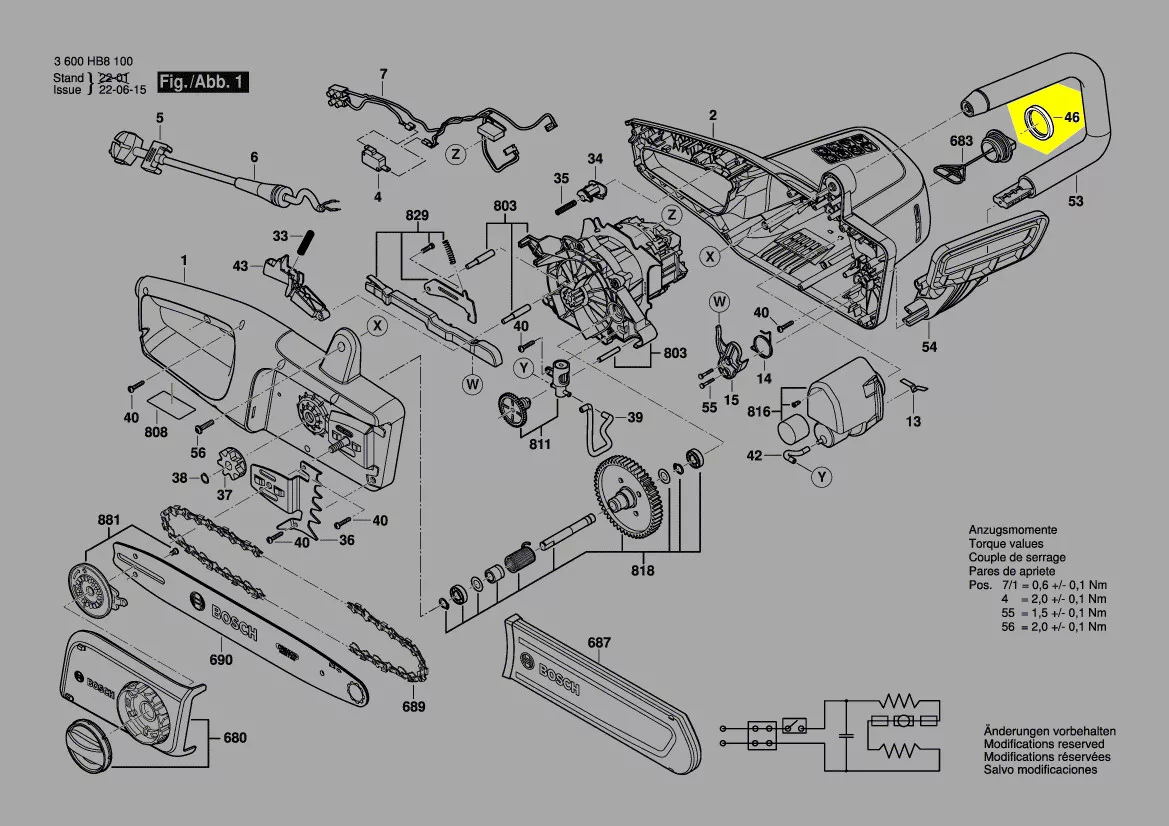 Bosch Ersatzdichtung 1600A015DJ
