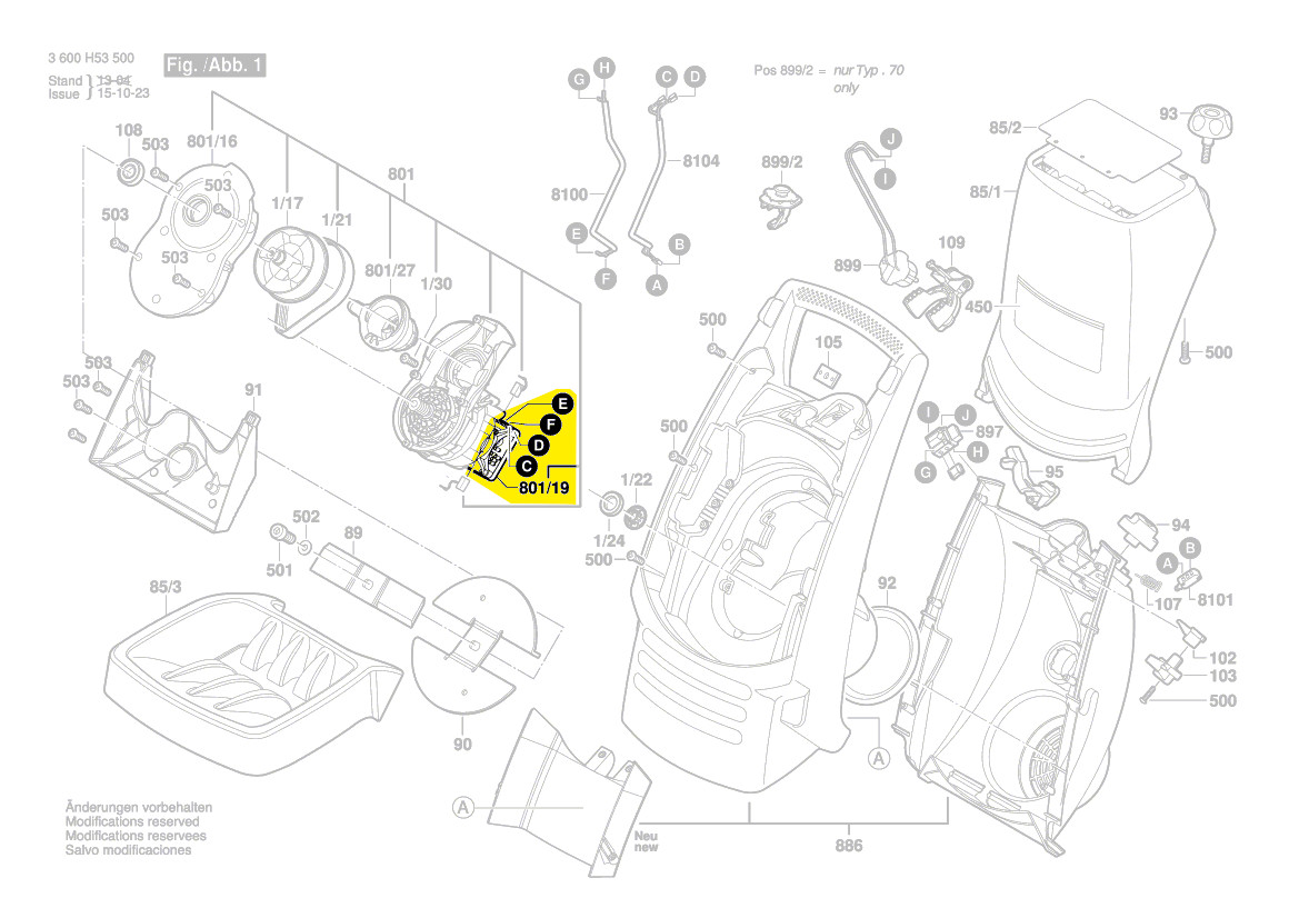 Bosch Drehzahlbegrenzer F016103642