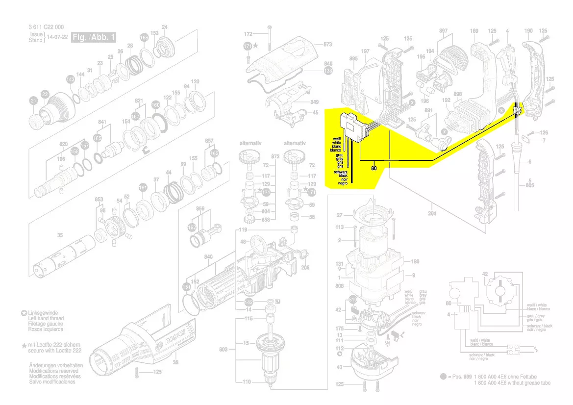 Bosch Drehzahlregler 16072335R3