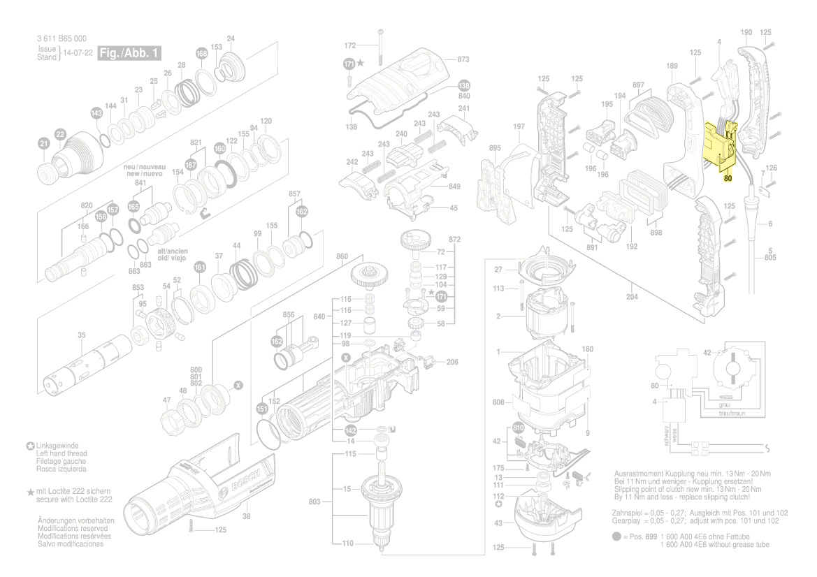 Bosch Drehzahlregler 16072335R2