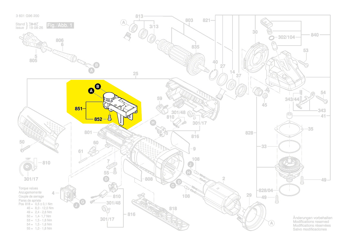 Bosch Drehzahlregler 1 607 000 DB5