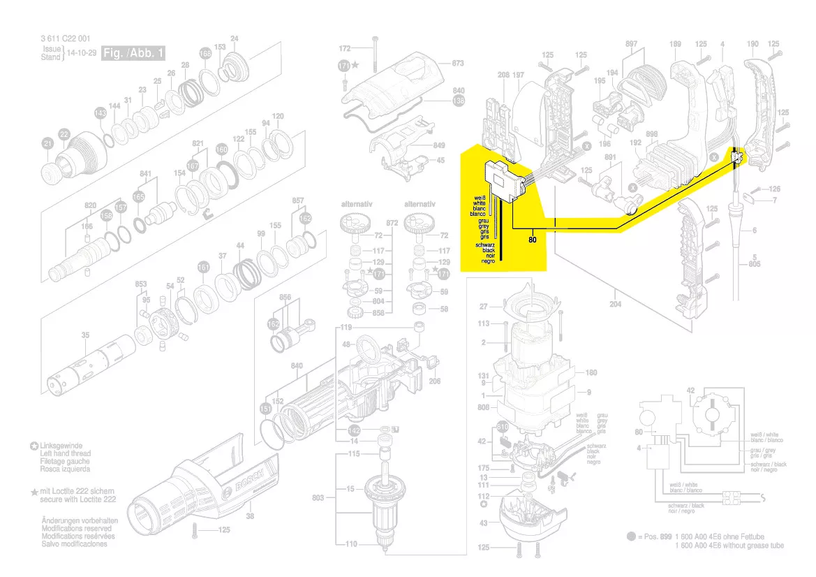 Bosch Drehzahlregler 16072335R4