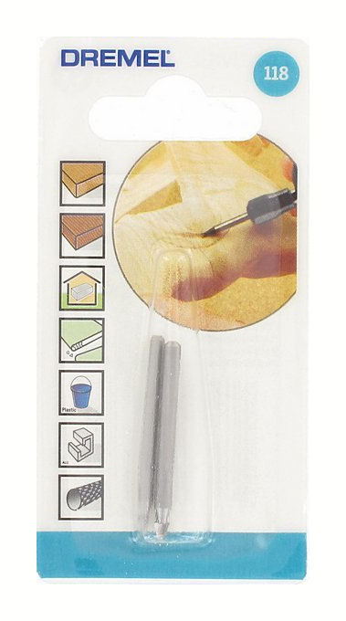 Dremel 118 Hochgeschwindigkeits-Fräsmesser Ø 3,2 mm