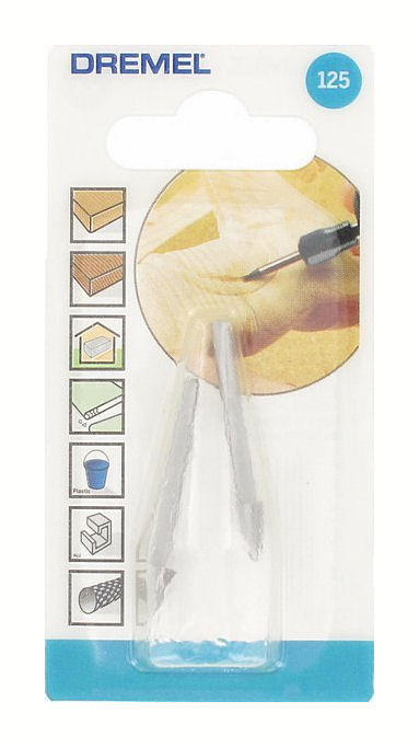 Dremel 125 Hochgeschwindigkeits-Fräsmesser Ø 6,4 mm