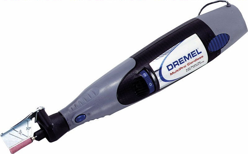 Dremel Vorsatzgerät zum Schärfen von Sägeketten