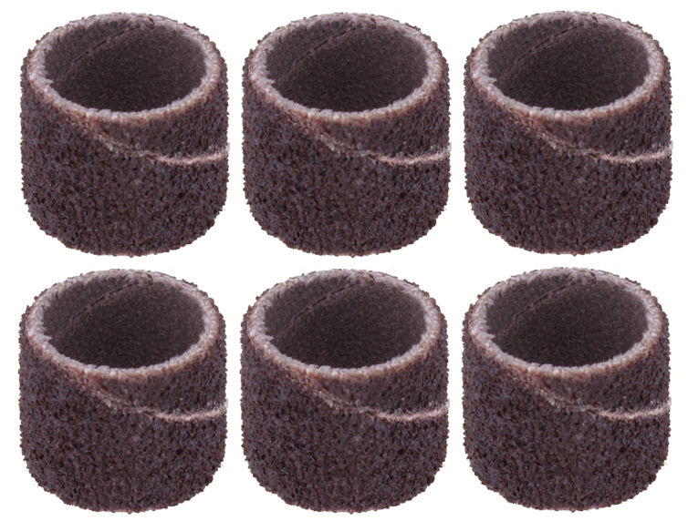 Dremel 408 Schleifbänder Ø 13 mm, Körnung 60