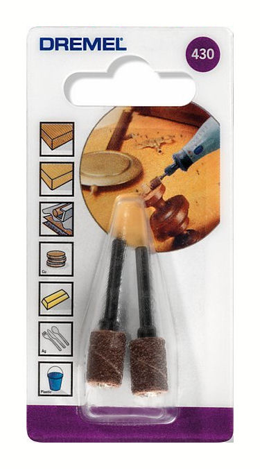 Dremel 430 Schleifband mit Schaft Ø 6,4 mm K 60