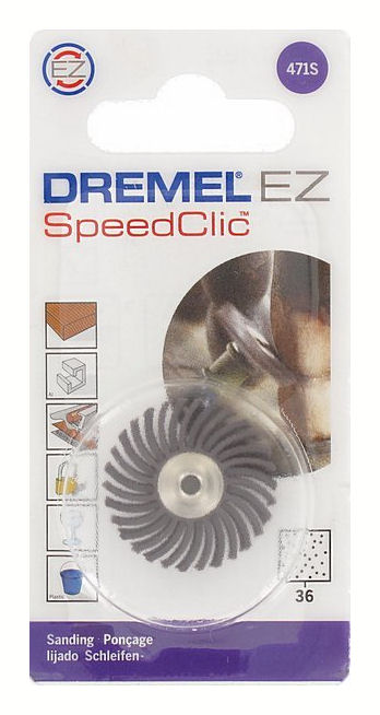 Dremel 471S Feinschleifbürste K 36 Ø 25,4 mm