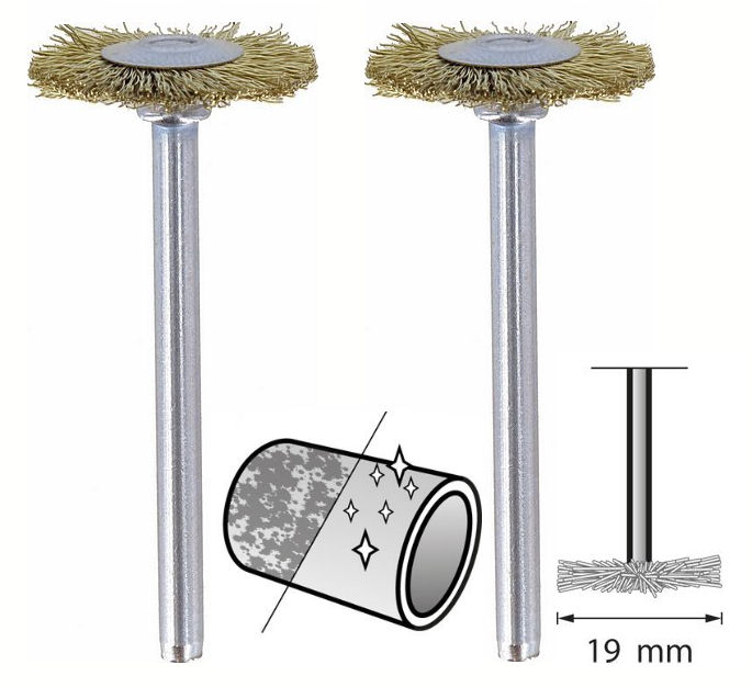 Dremel 535 Messingbürste Ø 19,0 mm