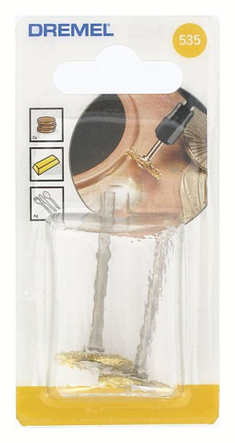 Dremel 535 Messingbürste Ø 19,0 mm
