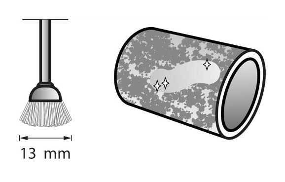 Dremel 536 Messingbürste Ø 13,0 mm