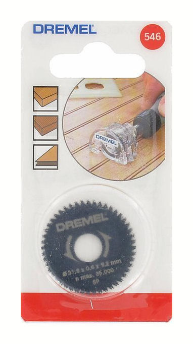 Dremel 546 Kreissägeblatt Ø 25,4 mm für Kreissägevorsatz 670