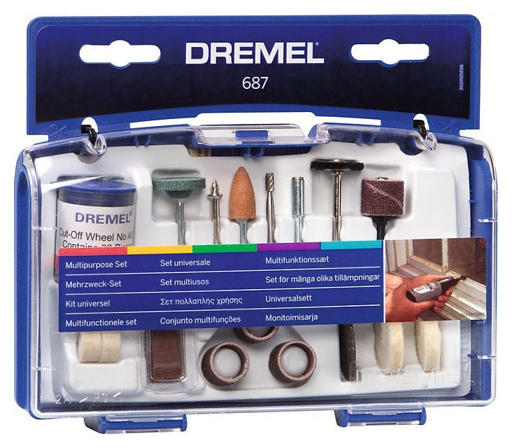 Dremel 687 Starterset 52-teilig