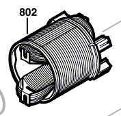 DREMEL Ersatzstator / Polschuh Nr. 2 615 298 792 für Multi