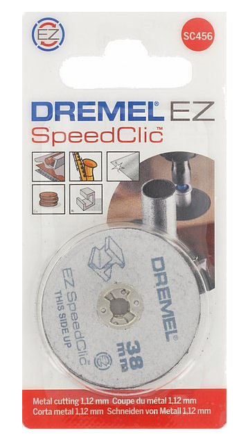 Dremel EZ SC456 SpeedClic Metall-Trennscheiben Ø 38,0 mm