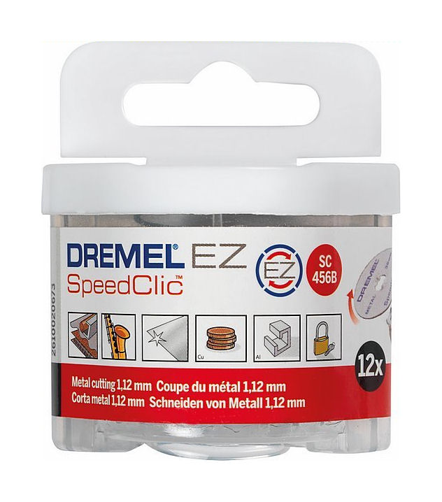 Dremel EZ SC456 SpeedClic Metall-Trennscheiben Ø 38,0 mm