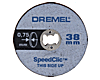 Dremel SC409 SpeedClic Präzisionstrennscheiben Ø 38,0 mm