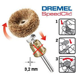 Dremel 511S Feinschleifscheiben grob/mittel