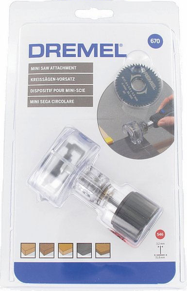 Dremel 670 Kreissägevorsatz 26150670JD