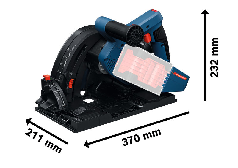 Bosch EXPERT Akku-Tauchsäge EXKT 18V-52G