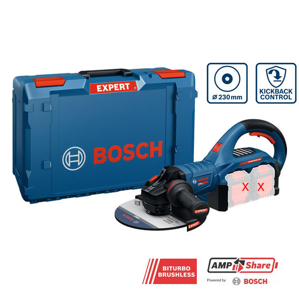 Bosch Akkuwinkelschleifer EXPERT EXWS18V2-230P / SOLO