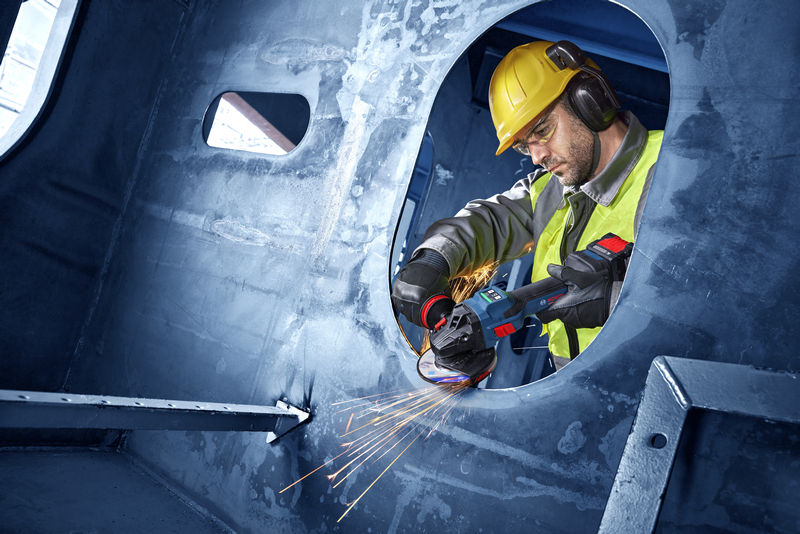 Bosch Akkuwinkelschleifer EXPERT EXWS18V-15S / SOLO