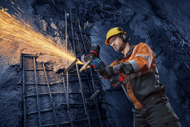 Bosch Akkuwinkelschleifer EXPERT EXWS18V-15S / SOLO