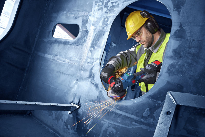 Bosch X-Lock Expert Winkelschleifer EXWX18V-15PS/SOLO