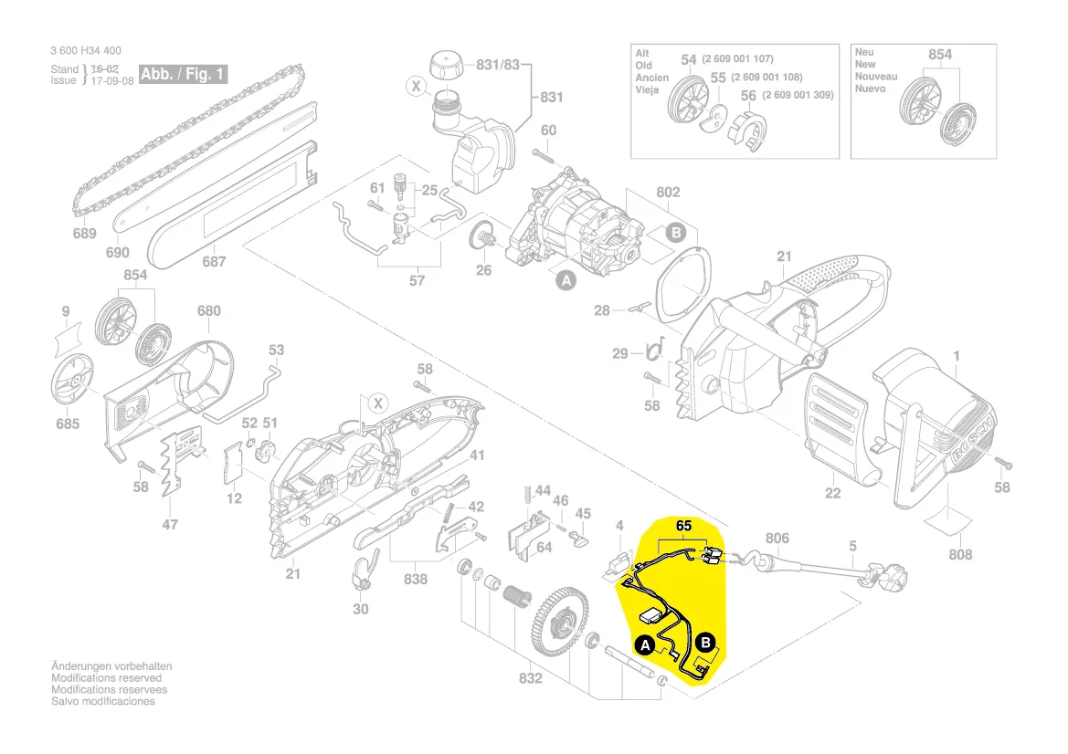 Bosch Entstörfilter 2609004394