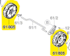 Bosch Ersatzrad Nr. F 016 105 111 vorne