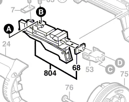 Bosch Ersatzschalter 1 607 000 967 für Winkelschleifer
