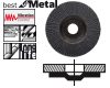 Fächerschleifscheiben Ø 180 mm <br>Best for Metall