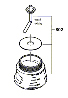 Bosch Farbbehälter 1609203W61