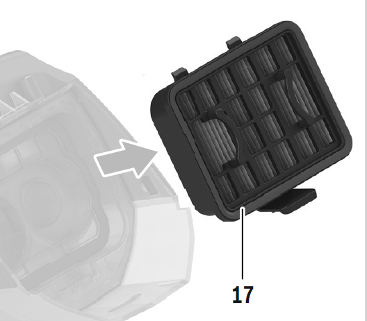 Bosch Ersatz Faltenfilter 2608000664