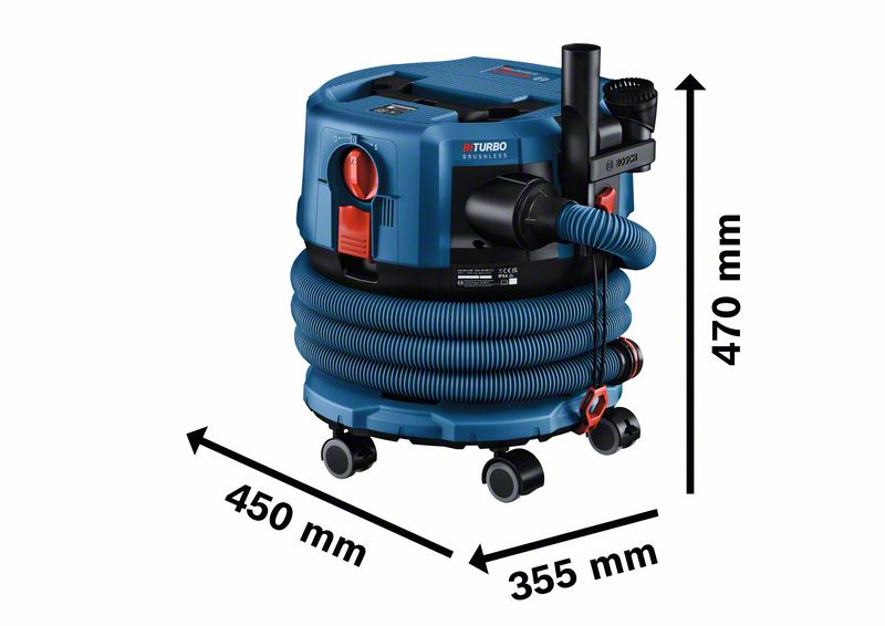 Bosch Akku-Staubsauger GAS 18V-12 MC / SOLO