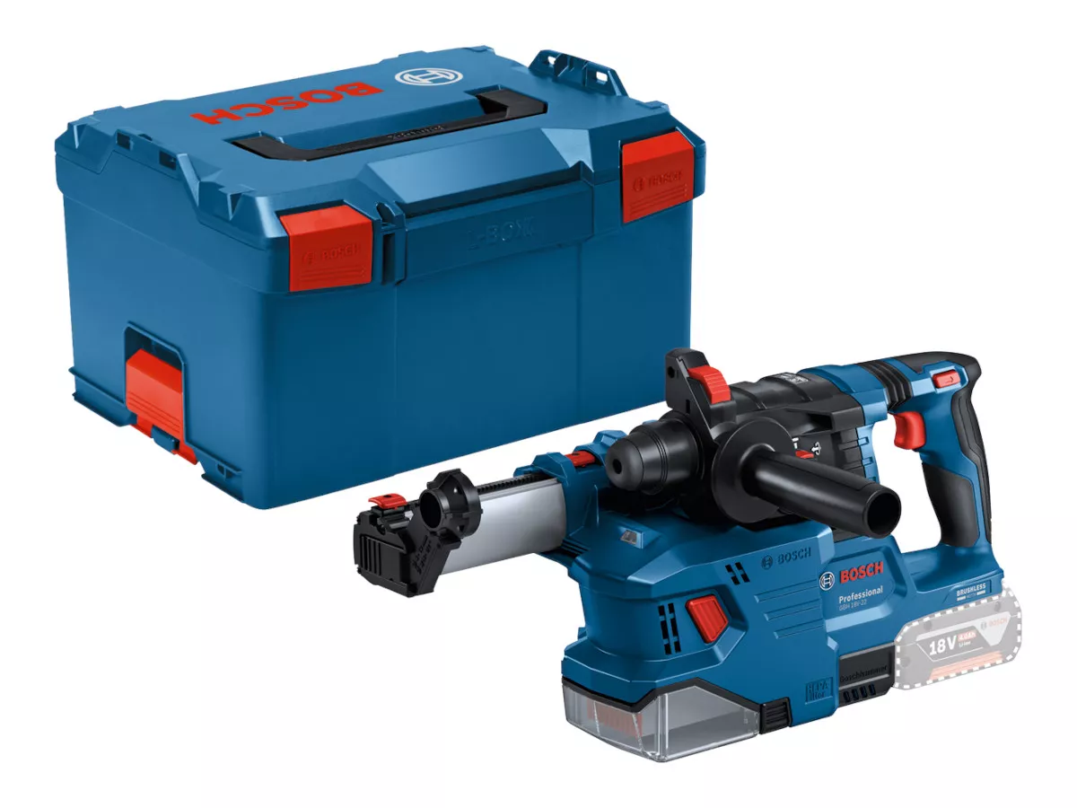 Bosch Akku Bohrhammer GBH 18V-22 + GDE 18V-12 (Solo)