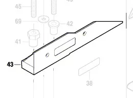 Bosch Gehrungslineal 1609B04242